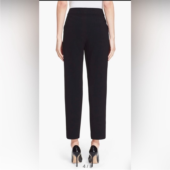 St.John Caviar dress pants. Satin lined Side pockets. Ankle length. 27” inseam. - Picture 2 of 9